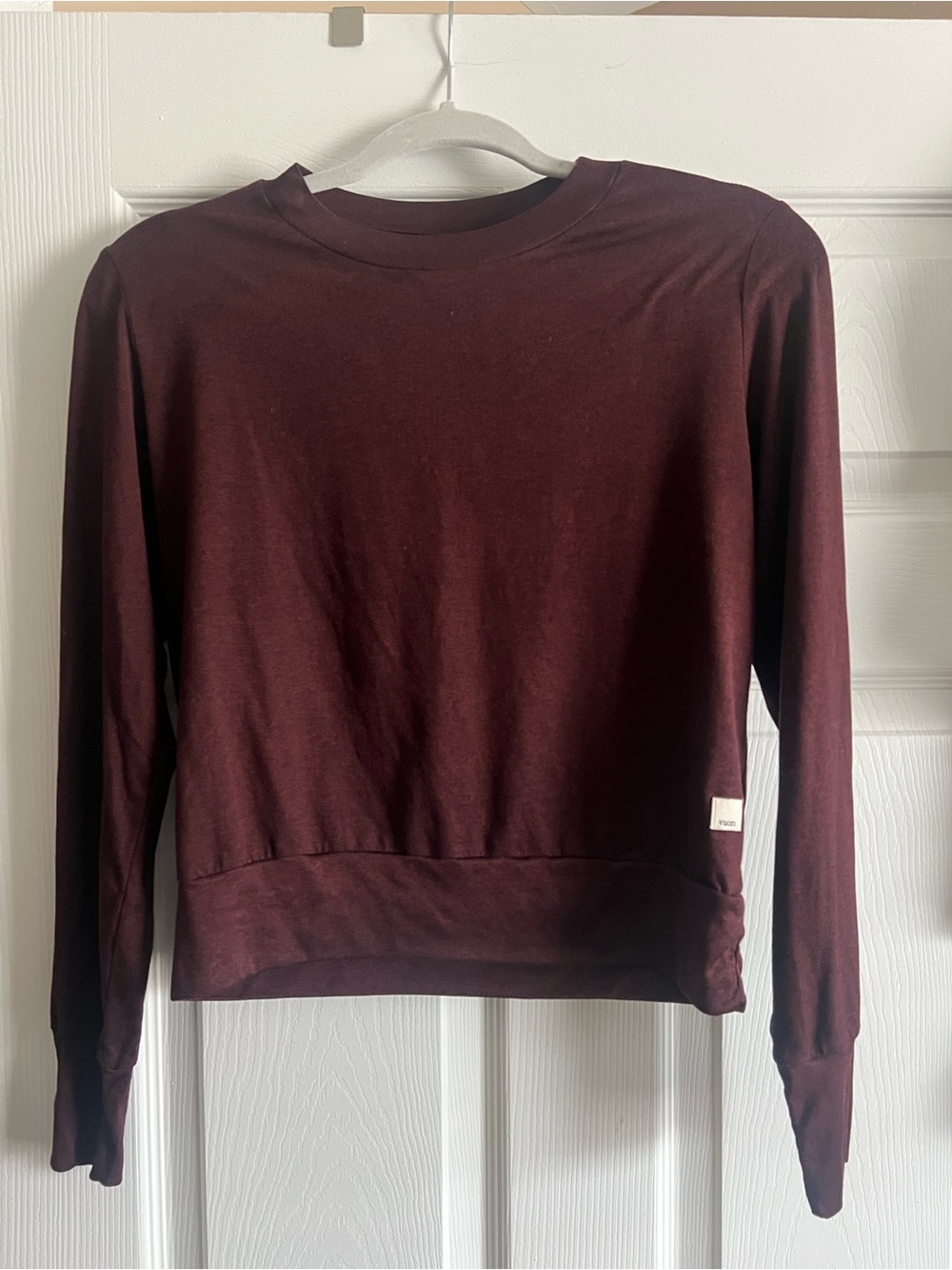 Vuori Women's Crewneck - Deep Burgundy